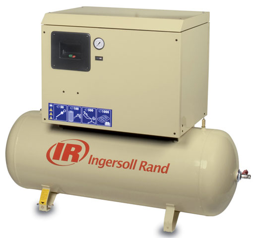 Sprężarka tłokowa wyciszona, na zbiorniku, firmy Ingersoll Rand